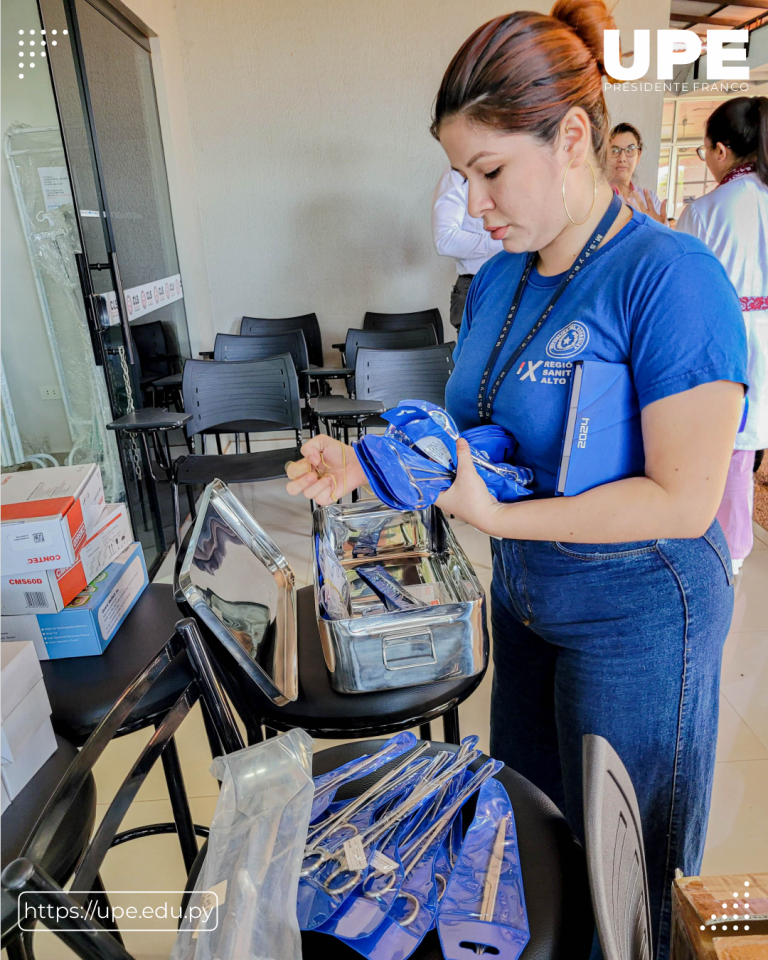 UPE entrega Contrapartida al Hospital Distrital de Hernandarias